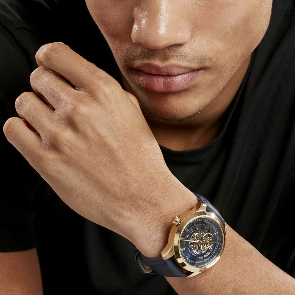 Montre Pierre Lannier Automatic Bleu