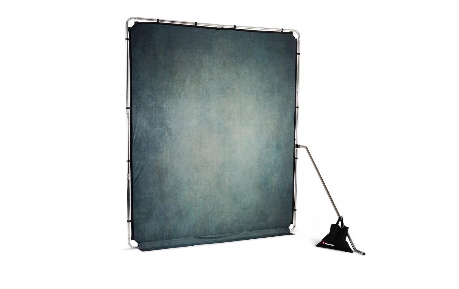 Hintergrundsystem EzyFrame Vintage-Sage<br>Vielseitiges Hintergrundsystem mit Aluminiumrahmen