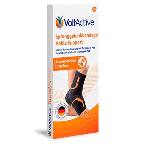 Tornozeleira Elástica GSK Voltactive Esquerda Tamanho P