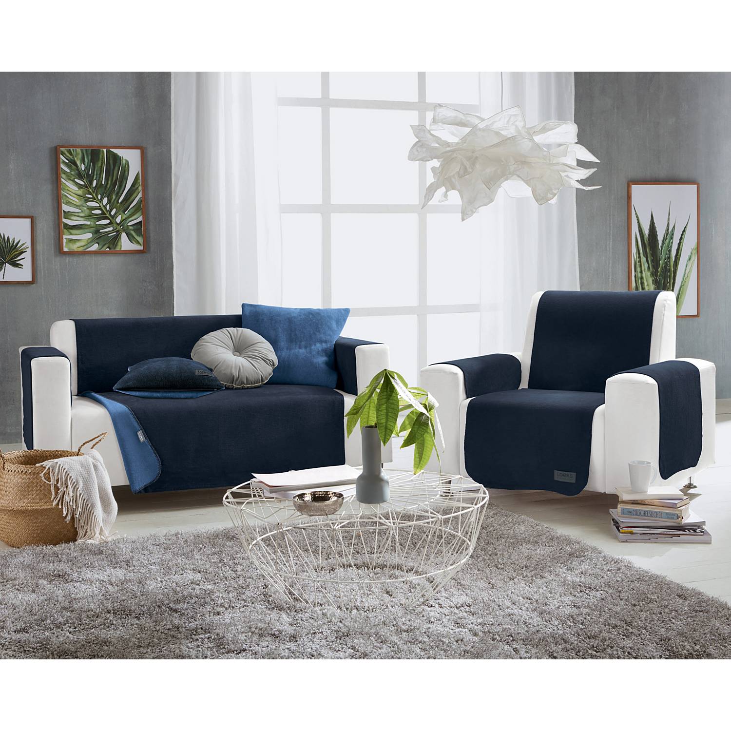 LOOKS by Wolfgang Joop Sessel- und Sofaschoner