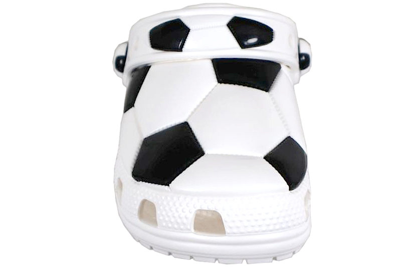 CROCS CLASSIC SOCCER BALL CLOG.
