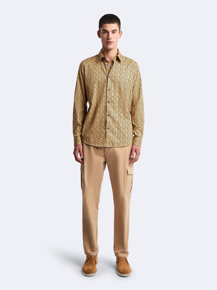 Chemise slim fantaisie