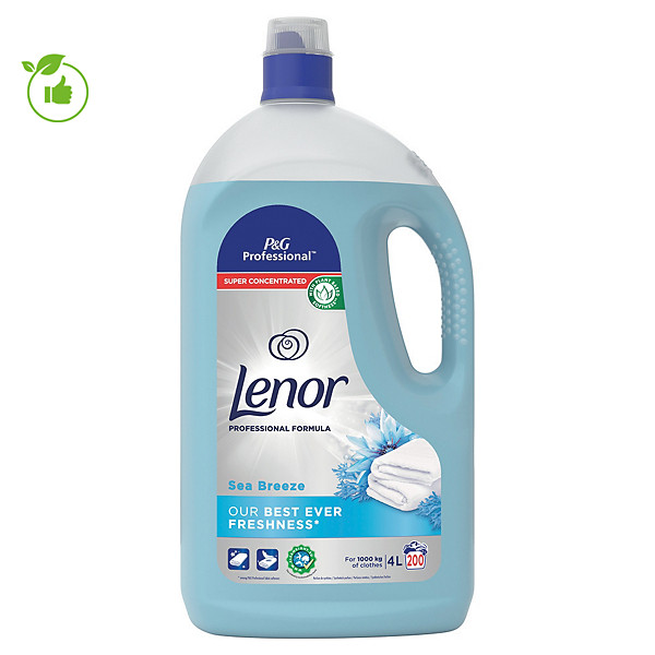 Adoucissant Lenor Professional Sea Breeze concentré 200 lavages