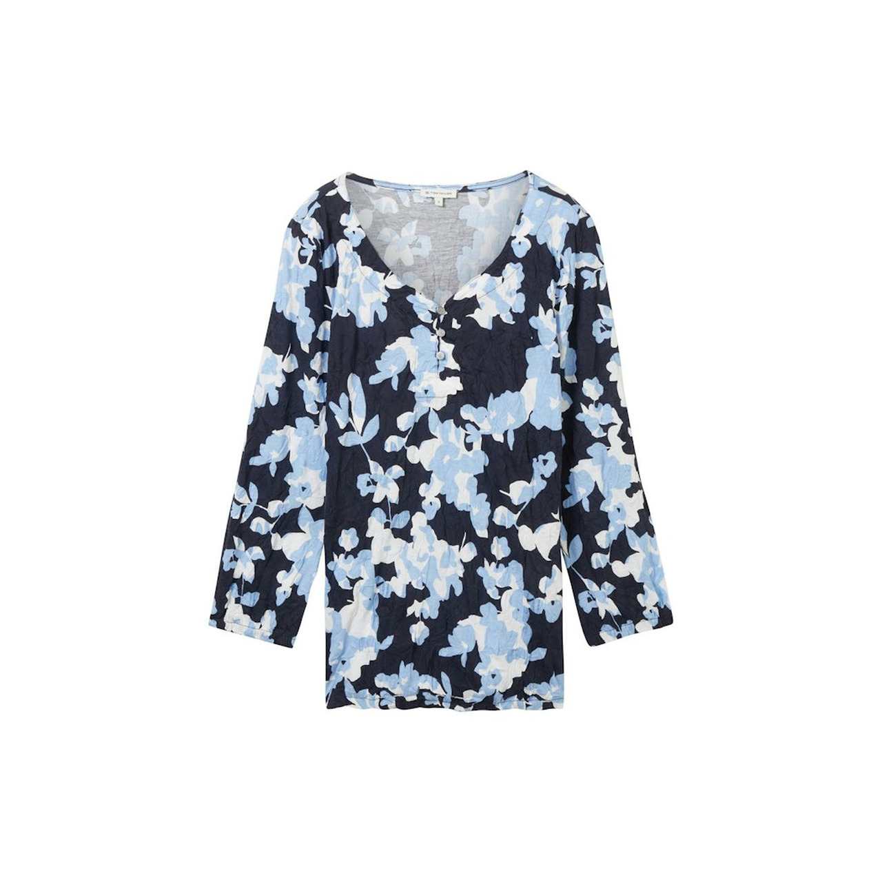 Tom Tailor T-shirt crincle alloverprint