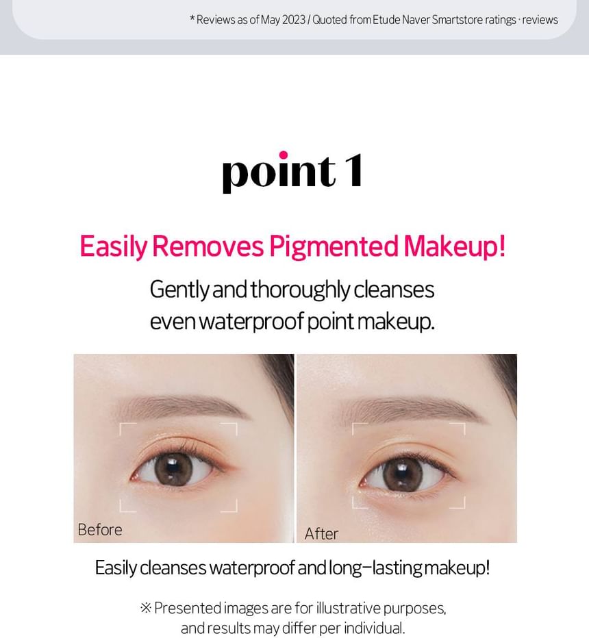 ETUDE - Lip- en oogmake-upremover