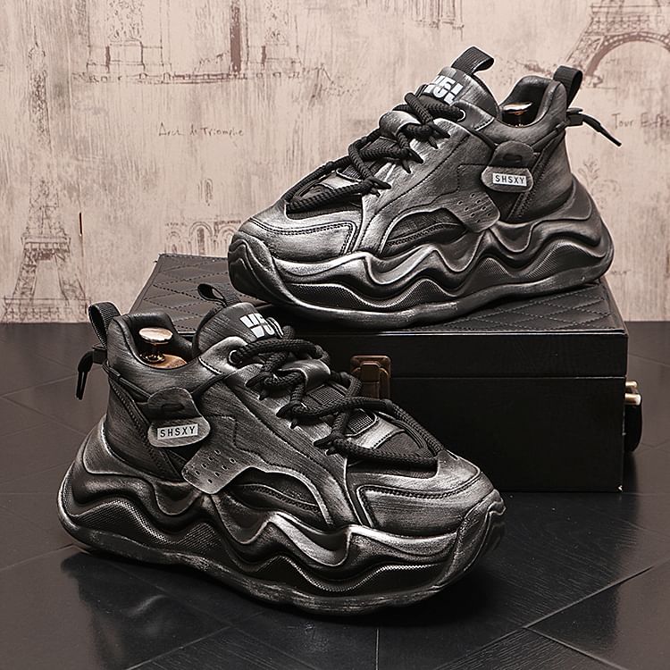 Mr Ozera - Platform Color Block veterschoenen