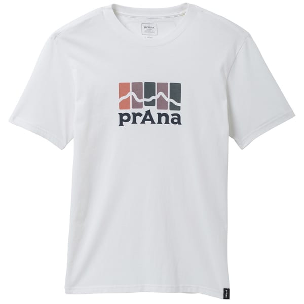 T-shirt PRANA MOUNTAIN LIGHT SS TEE WHITE