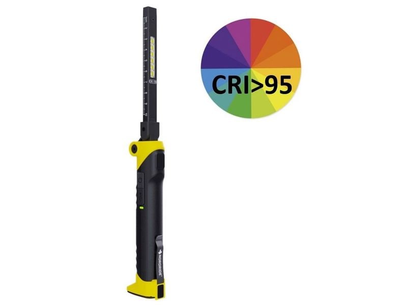Nordride Handleuchte LED SLim Light Flex, 650 Lumen, IP65, Akku Handlampe, Taschenlampe