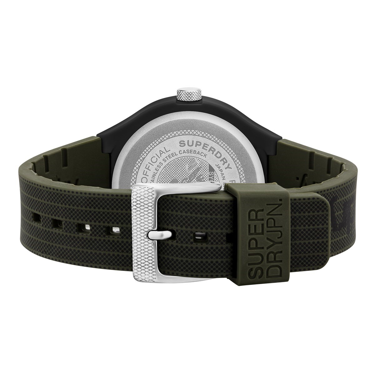 Montre analogique bracelet silicone texturé cadran irisé URBAN XL MESH