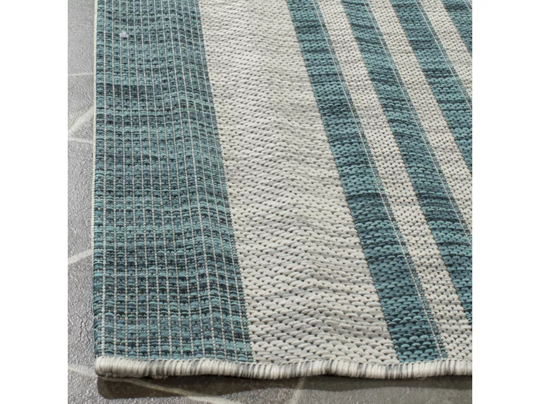 Tapis Grey & Blue 122 X 170 cm - Wilshire