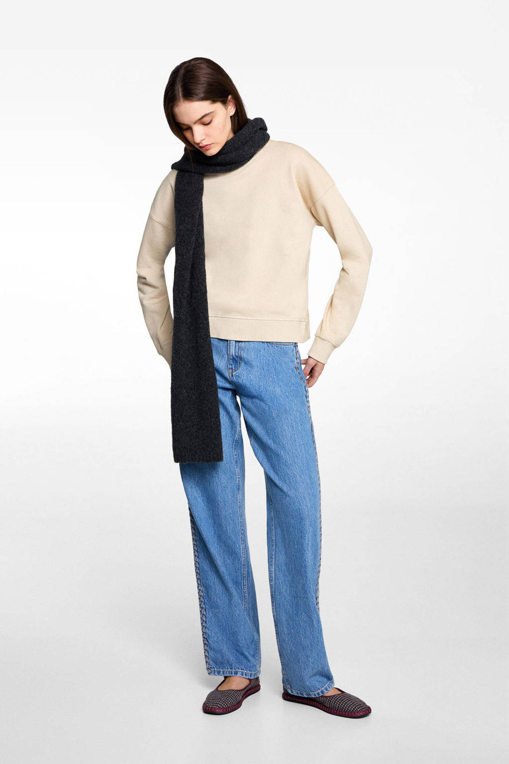 MANGO TEEN sweater beige