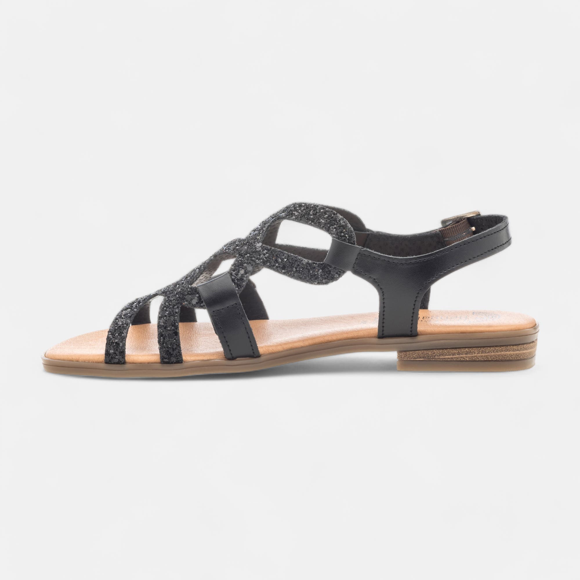Nu-pieds Femme noir