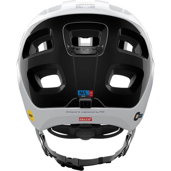 Casque VTT POC TECTAL RACE MIPS HYDROGEN WHITE/URANIUM BLACK
