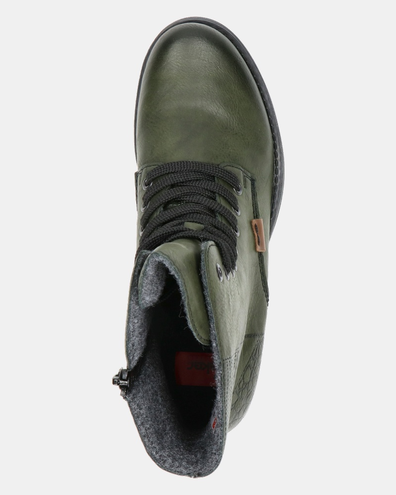 Rieker Veterboots  - groen