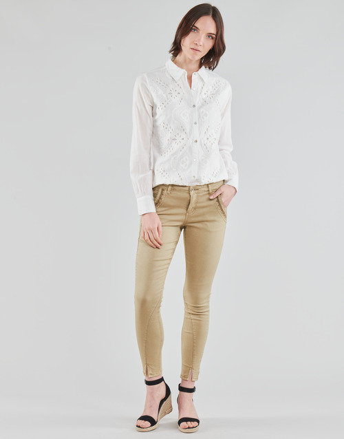 Cream - HOLLY TWILL PANT - Beige