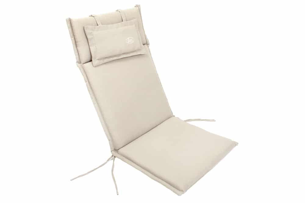 Outdoor Kissen ROG 46x119cm beige Sitzkissen Polster-Auflage für Hochlehner