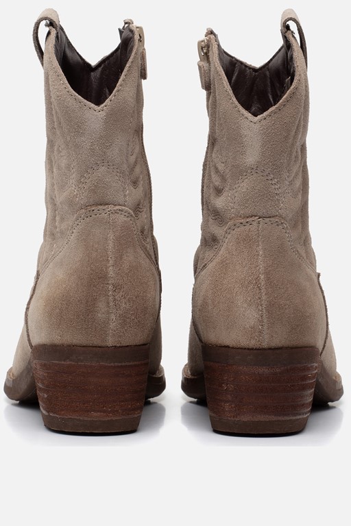 Muyters Cowboylaarzen grijs Suede