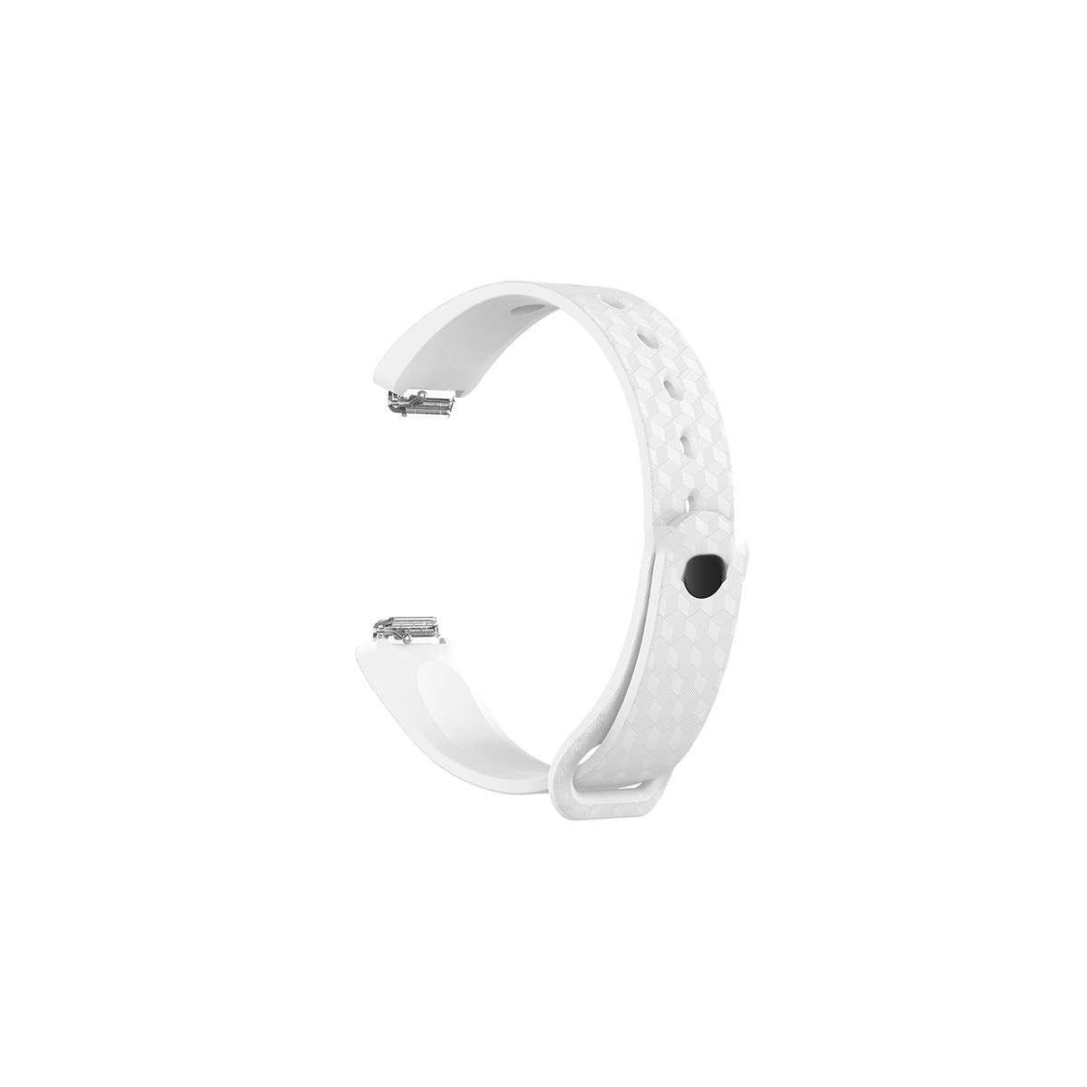 Silikonreim til Fitbit Inspire/Inspire HR Hvit M