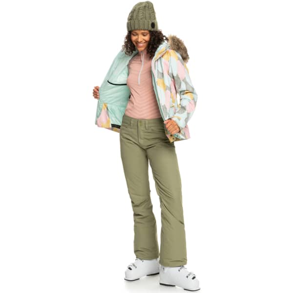 Pantalon de ski ROXY BACKYARD PT DEEP LICHEN GREEN