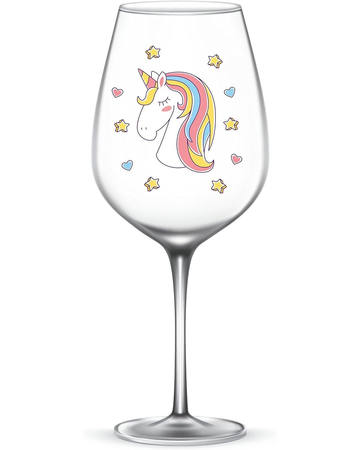 EinhornLiebe - Weingläser Set - Bye Bye Reality (2 Stück) Weinglas Glas Unicorn Einhorn