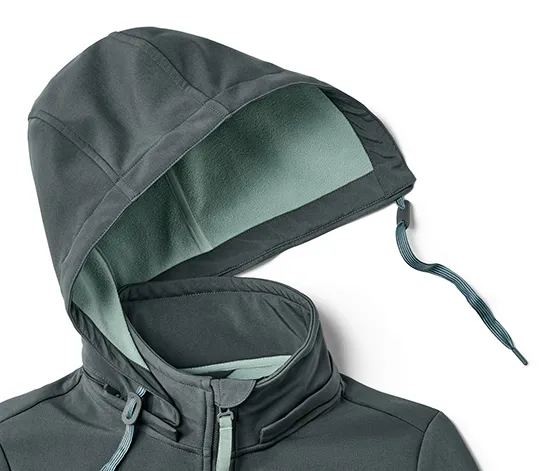 Softshell-Jacke, dunkelgrün