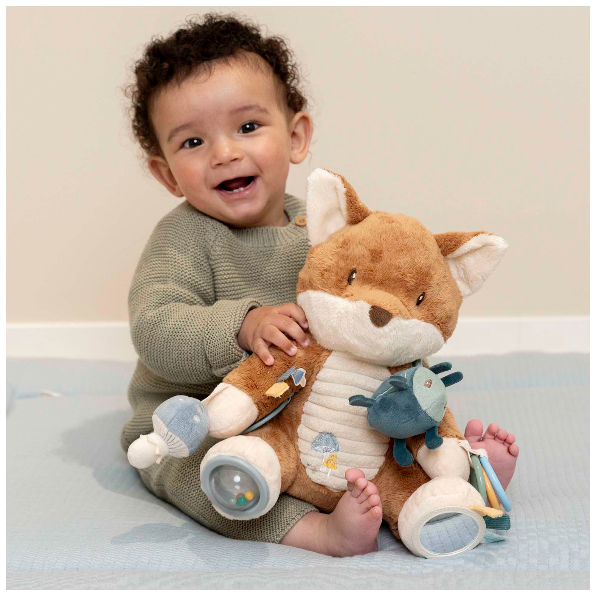 Little Dutch activiteiten vos Forest Friends Lightbrown - hangspeelgoed - Prénat
