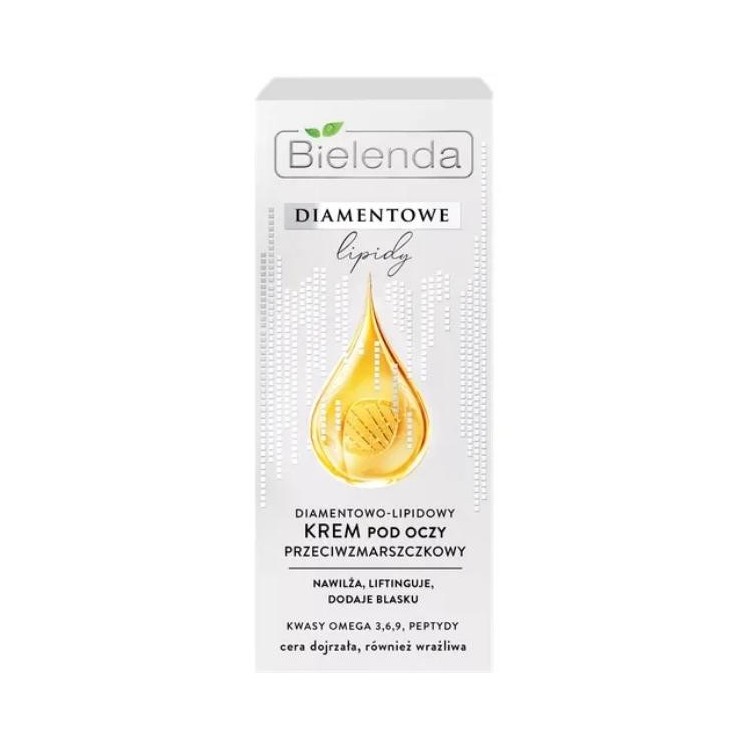 Bielenda Diamentowe Lipidy Diamond-lipid anti-rimpel oogcreme 15 ml