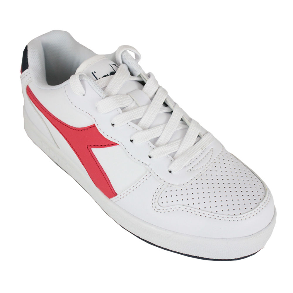 Tênis Diadora 101.173301 01 C0673 Branco/Vermelho