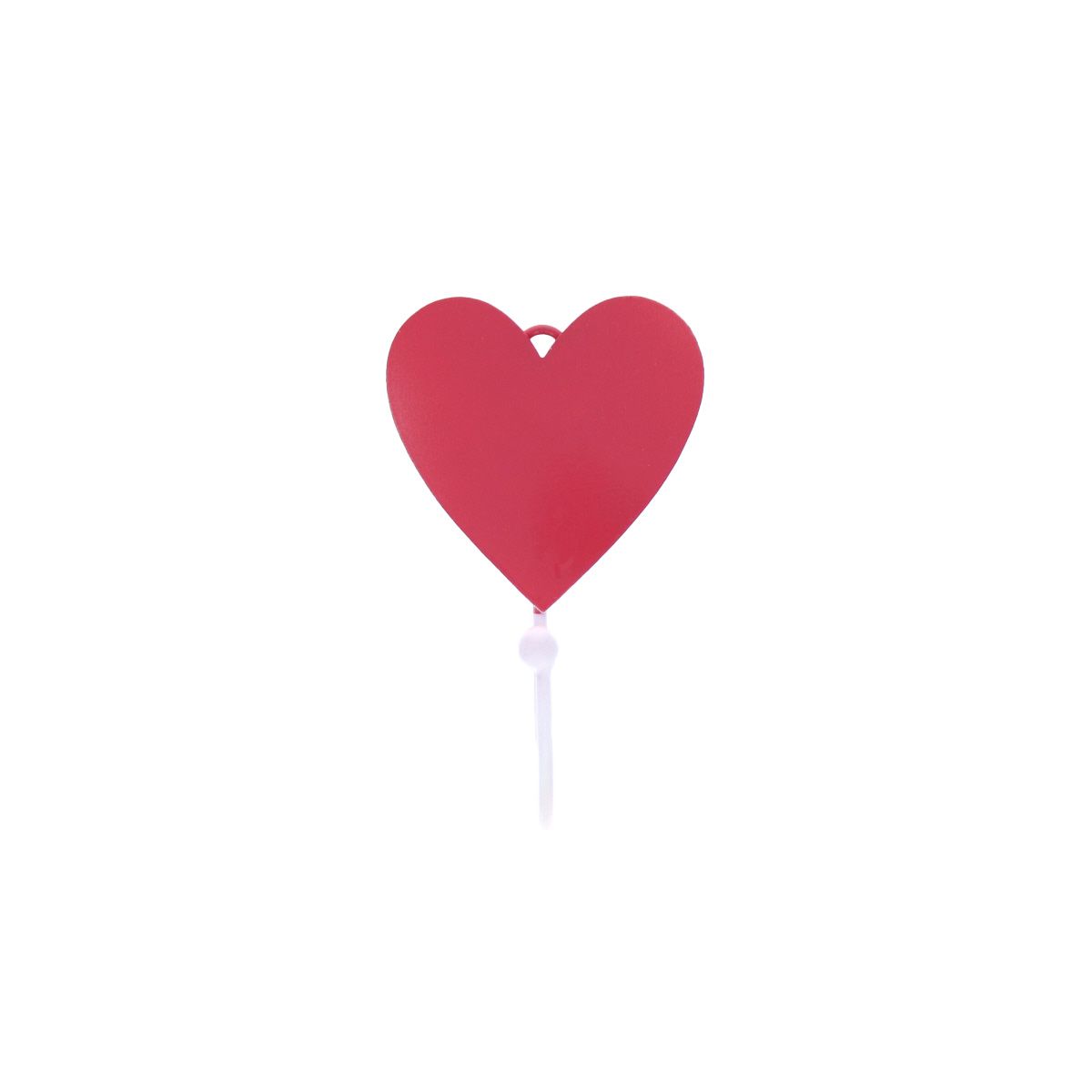 Patere coeur rouge Jolie saison