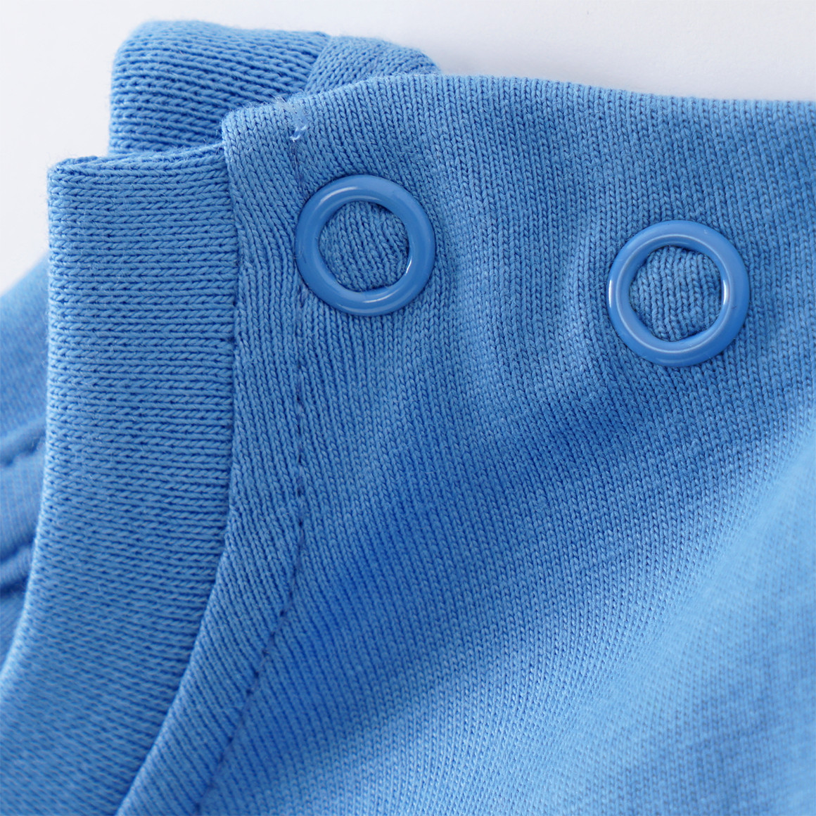 Famy 3 Baby T-Shirts im Basic-Look blau / weiss / rosa