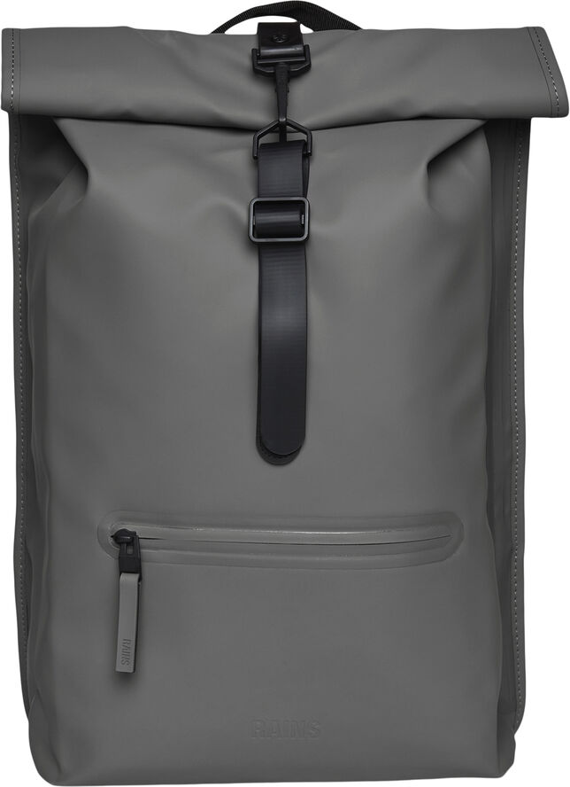 Rains Rolltop Rucksack W3 Grey