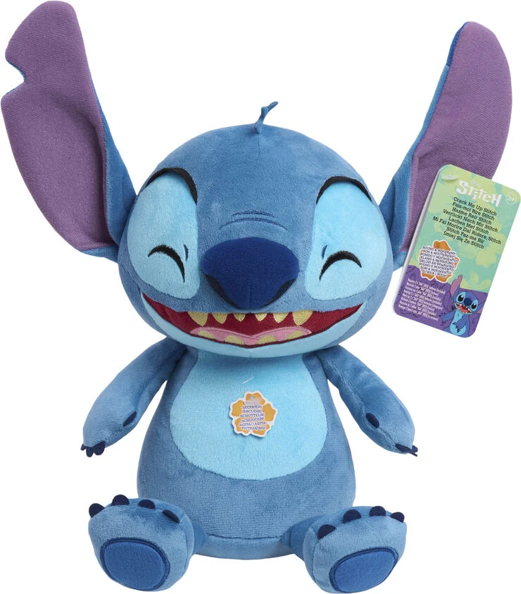 Disney Stitch Plush 28 cm, Crack Me Up