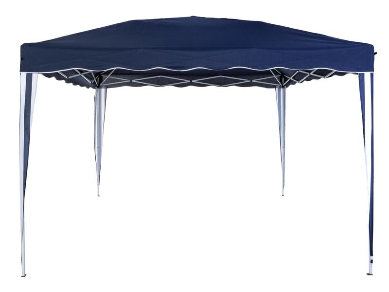 COCON Pavillon F00963, 3 x 3 m, faltbar, Blau Schutz vor Sonneneinstrahlung und leichtem Nieselregen