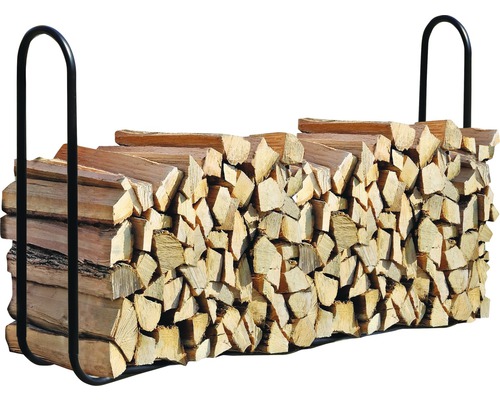 Stapelhulp voor brandhout 244 x 25 x 98,9 cm