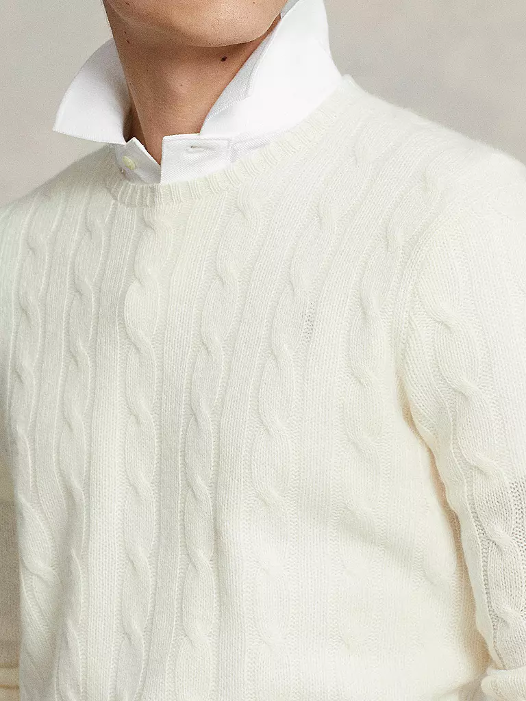 POLO RALPH LAUREN Kaschmirpullover creme