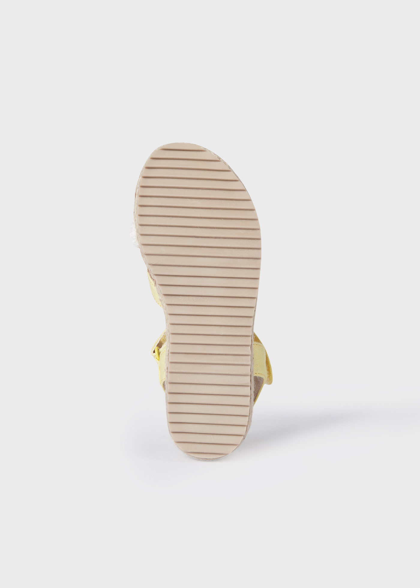 Sandália espadrille com estampa floral para menina