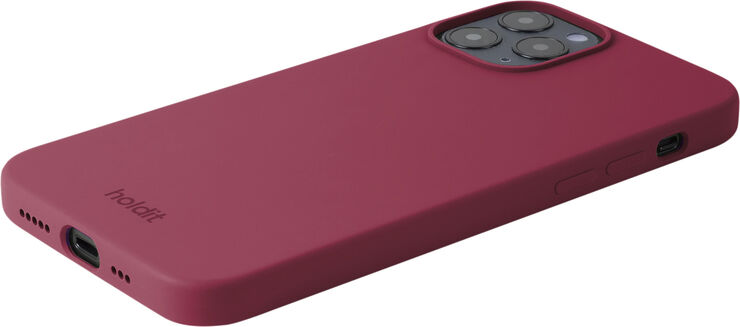 HoldIt Silicone Case iPhone 12/12 Pro Bordeaux
