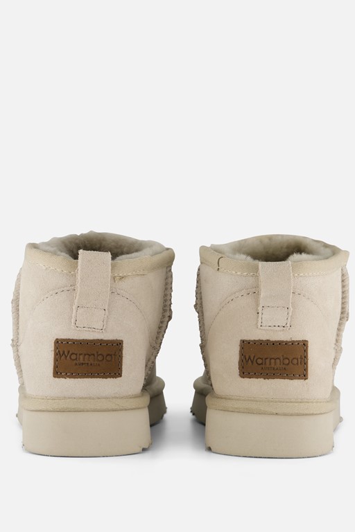 Warmbat Durack Gevoerde boots grijs Suede