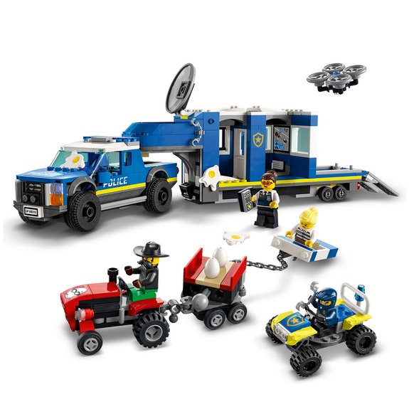 Le camion de commandement mobile de la police LEGO City 60315