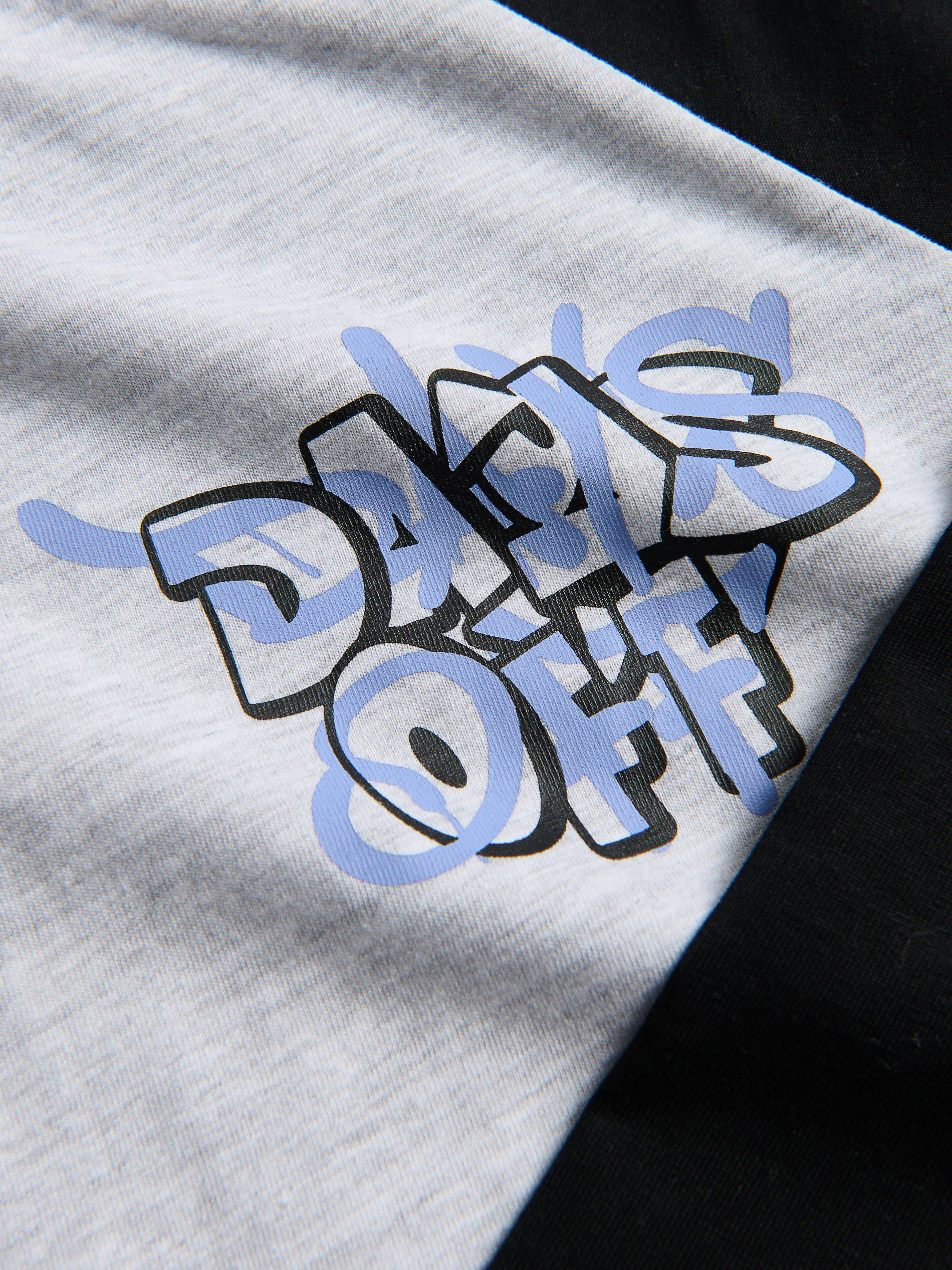 Langarm-T-Shirt aus Baumwolle mit Druck