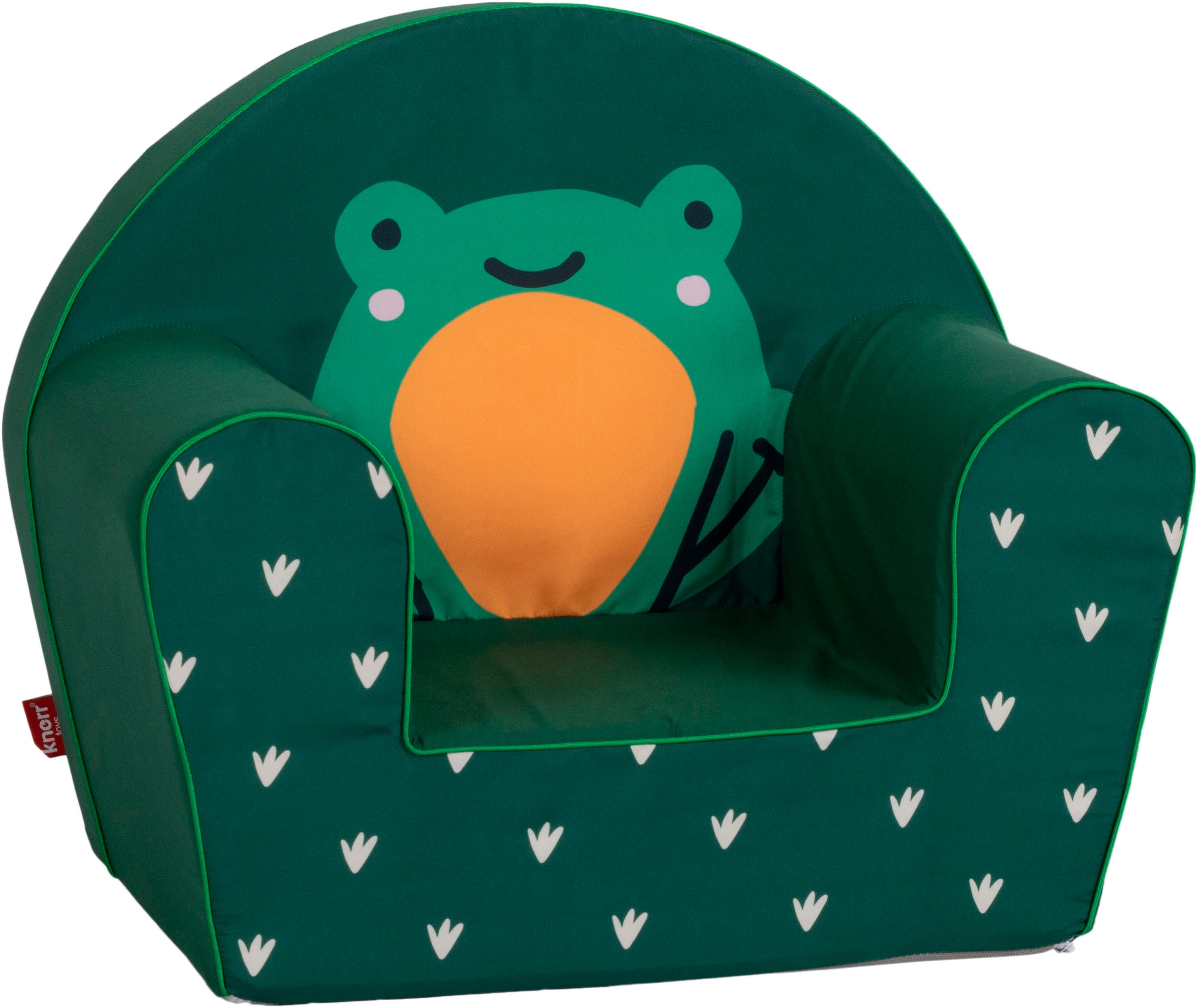 Knorrtoys® Sessel »Green frog« für Kinder; Made in Europe