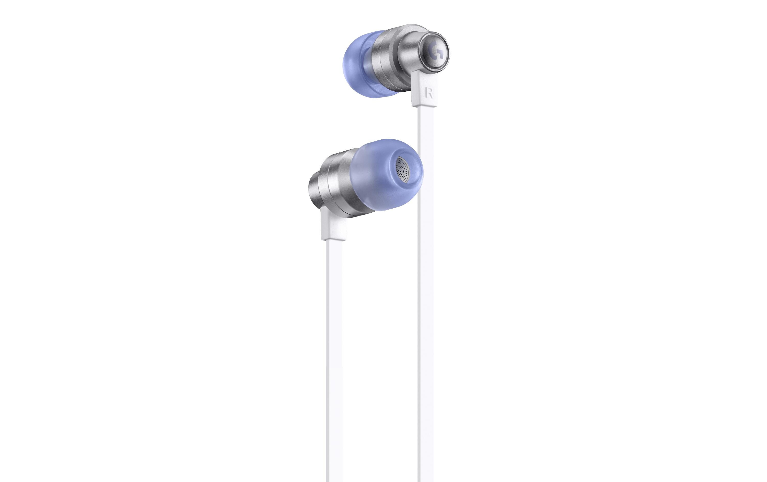 Headset G333 Gaming WeissGaming-Ohrhörer für klare Kommunikation auf PC, Konsolen und Mobilgeräten