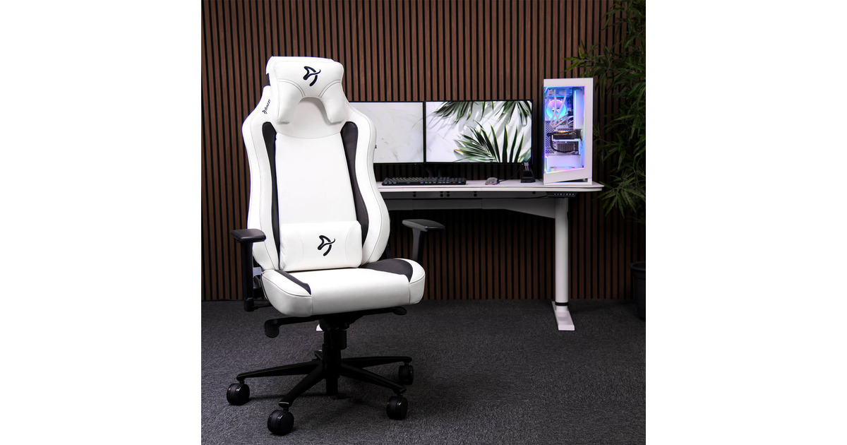 ArozziVernazza SoftPU - White gamestoel  (Wit)