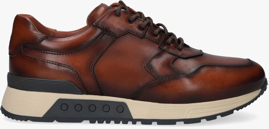 GREVE bruine greve lage sneakers haarlem k