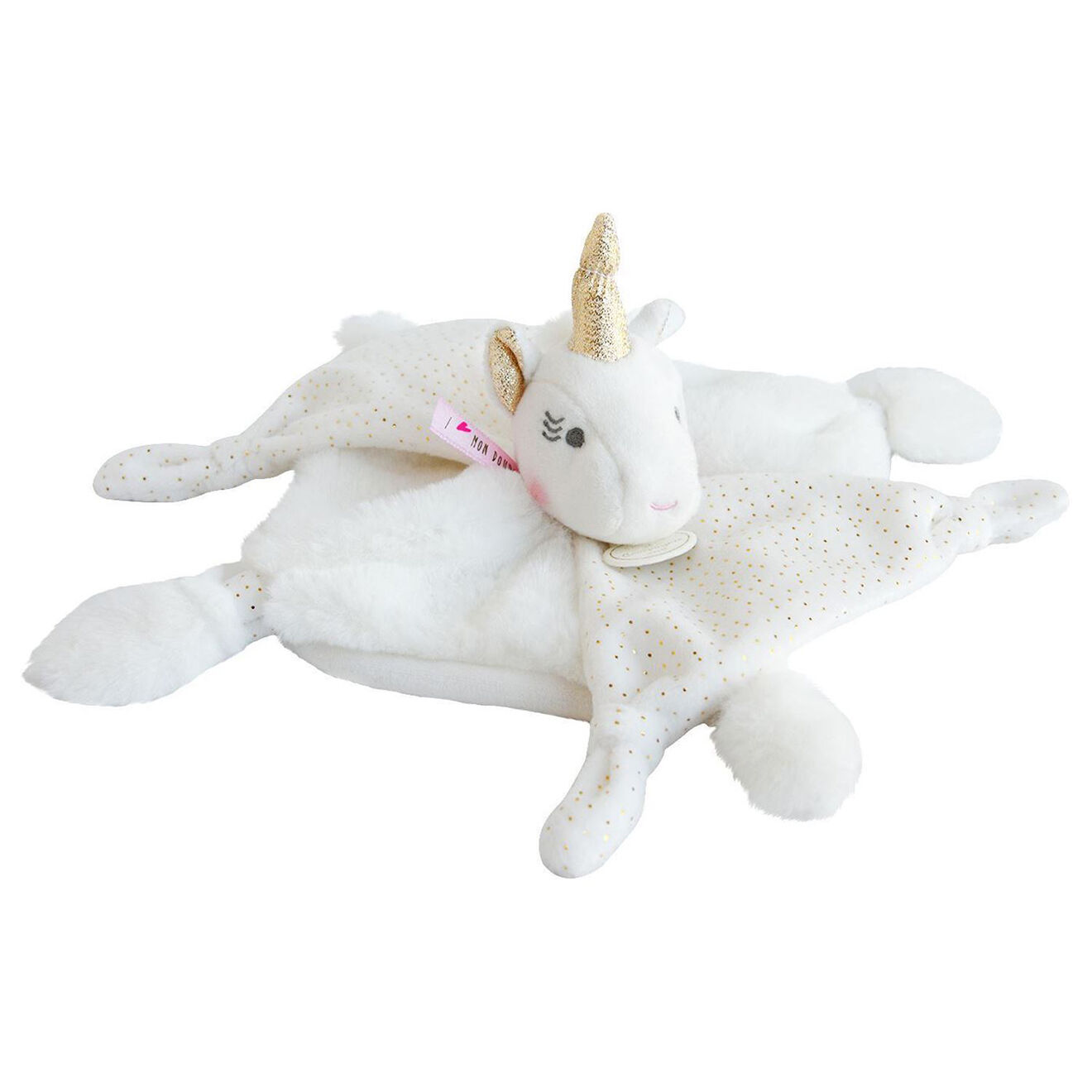 Doudou et Compagnie Doudou Lucie la Licorne blanc - 22x5 cm