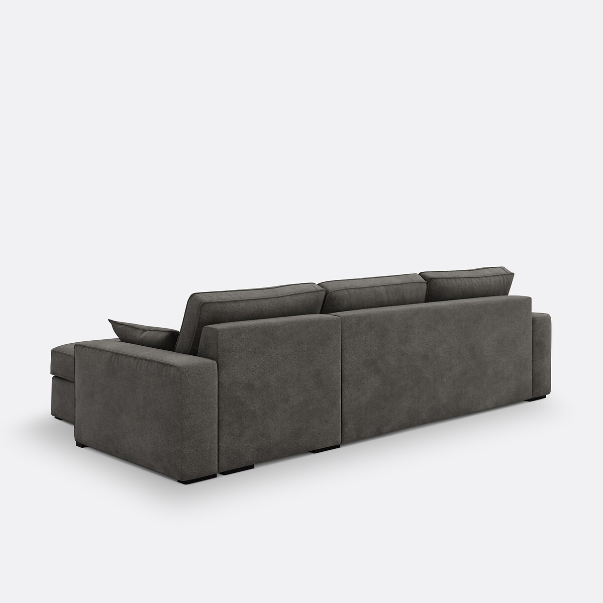LA REDOUTE INTERIEURS<br>Sofá-cama de canto, poliéster, espuma Cécilia