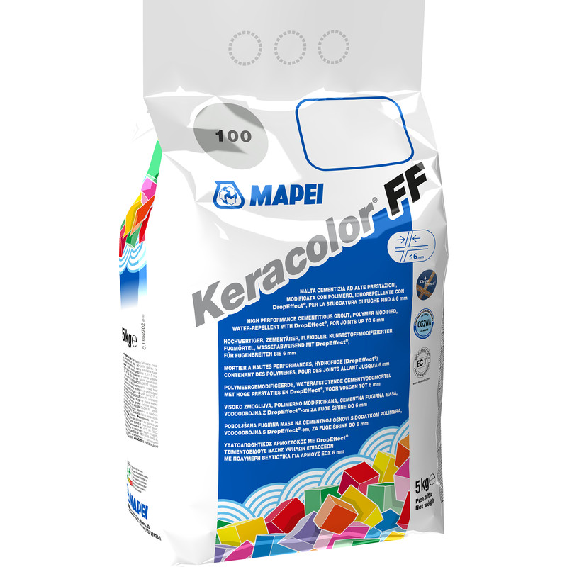 Mapei Keracolor FF voegmiddel 5kg 100 wit