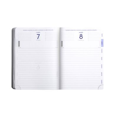 Agenda Magic World - 1 jour par page - 12 x 17 cm - pingouin - Exacompta