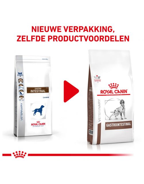 Royal Canin Veterinary Diet Gastro Intestinal - Hondenvoer - 15 kg