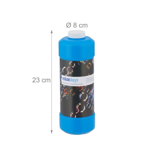 sett med 2 refillflasker for såpebobler 1 l